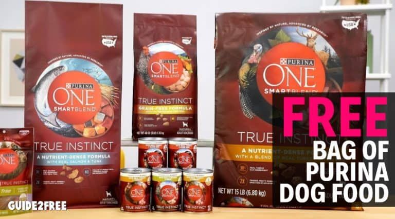 FREE Bag of Purina One Dog Food 1 FREE Bag of Purina One Dog Food