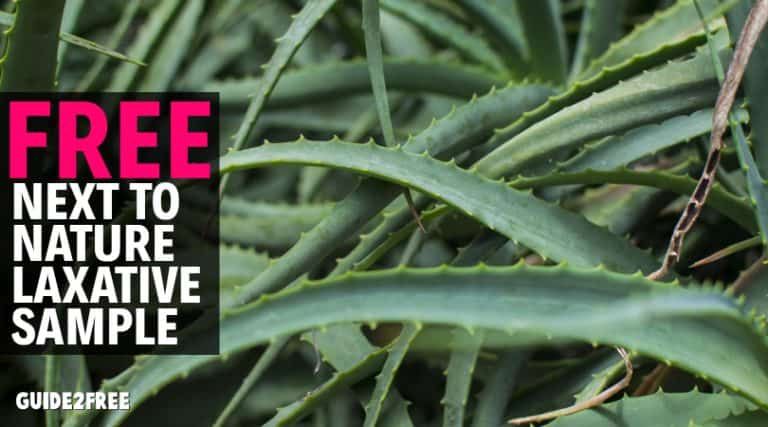 FREE Next To Nature Laxative Sample 1 FREE Next To Nature Laxative Sample