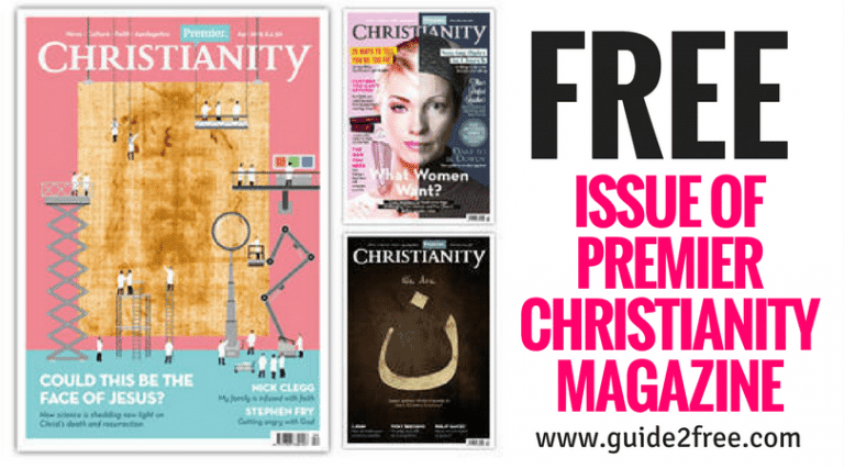 FREE Issue of Premier Christianity Magazine 1 FREE ISSUE OF PREMIER CHRISTIANITY MAGAZINE