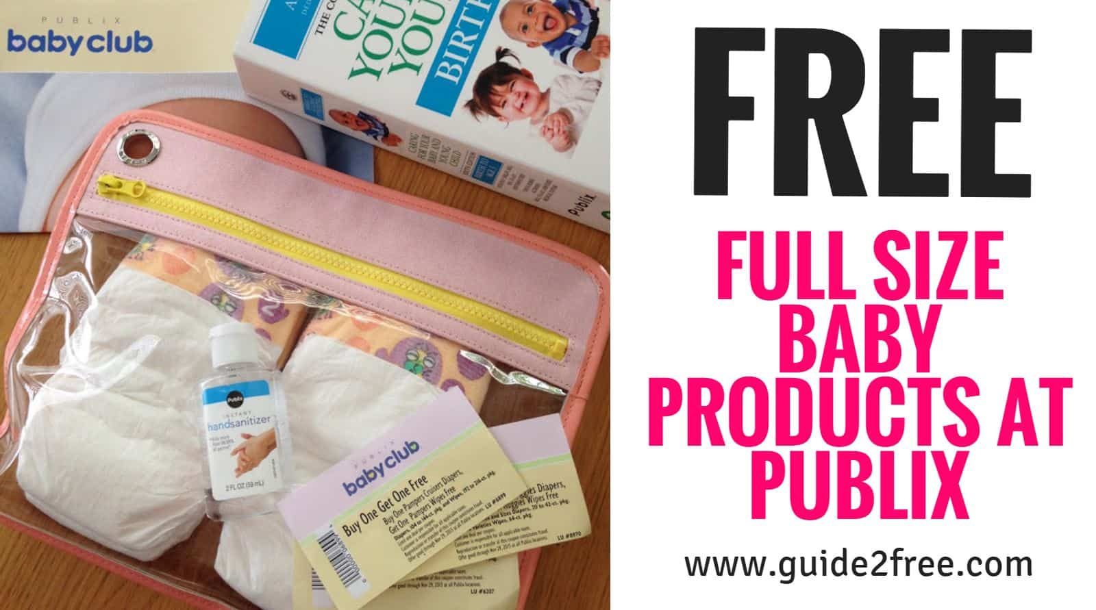 Publix Baby Club - FREE Full size Products - Limited States 1 Publix Baby Club - FREE Full size Products - Limited States