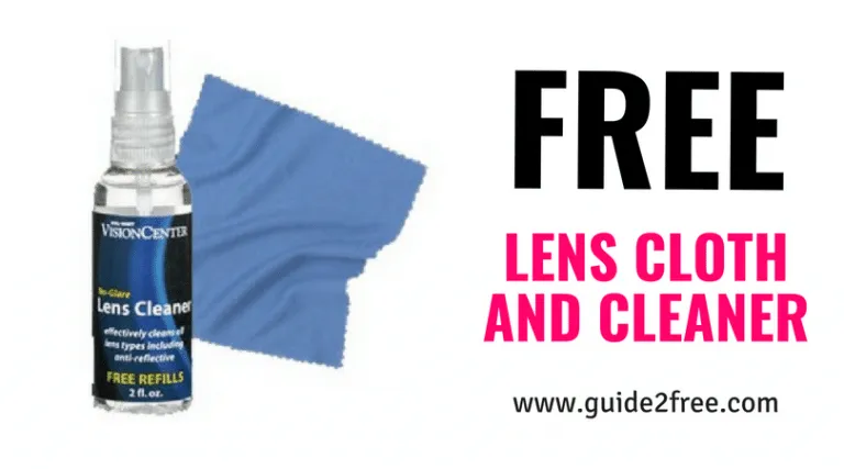 FREE Eye Glasses Lens Cloth & Cleaner from WalMart Vision Centers 1 FREE Eye Glasses Lens Cloth & Cleaner from WalMart Vision Centers