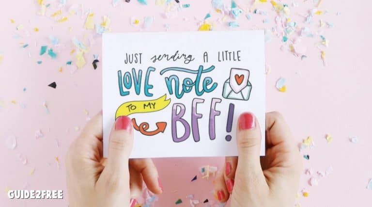 FREE Handwritten Greeting Card 2 FREE Handwritten Greeting Card