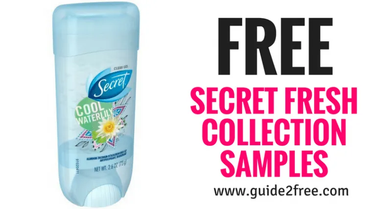 FREE Secret Fresh Collection Samples 1 FREE Secret Fresh Collection Samples
