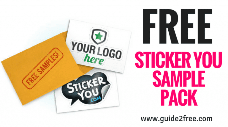 FREE Sticker You Sample Pack 1 FREE Sticker You Sample Pack