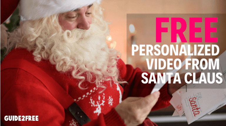FREE Customized Message from Santa 1 FREE Customized Message from Santa