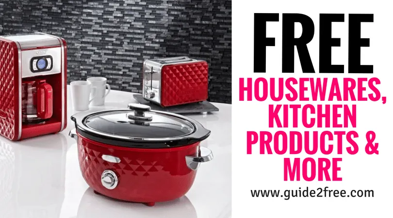 FREE Home, Kitchen Products & More 1 FREE Home, Kitchen Products & More