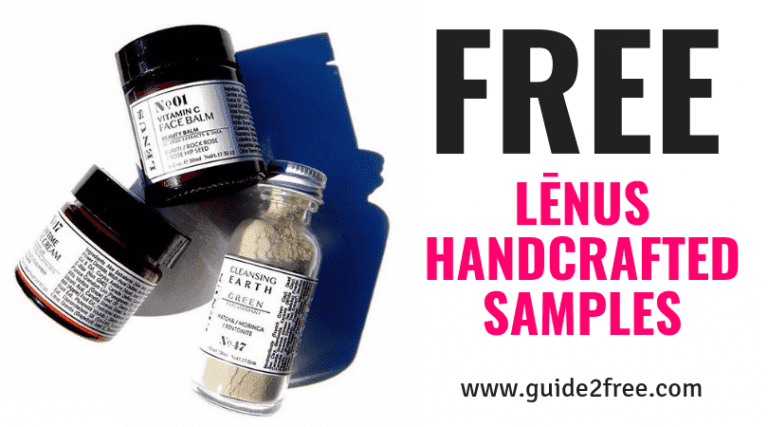 5 FREE LĒNUS Handcrafted Skincare Samples 1 5 FREE LĒNUS Handcrafted Skincare Samples