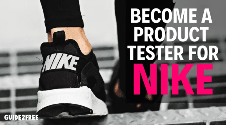 Sign up to be a Nike Product Tester