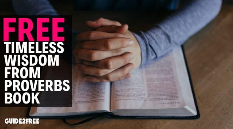 FREE Practical Wisdom from the Book of Proverbs 1 FREE Practical Wisdom from the Book of Proverbs