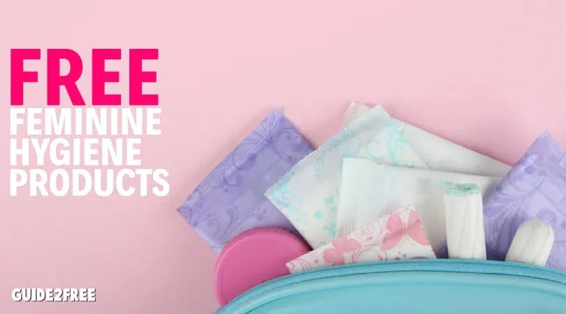 FREE Feminine Hygiene Products 1 FREE Feminine Hygiene Products