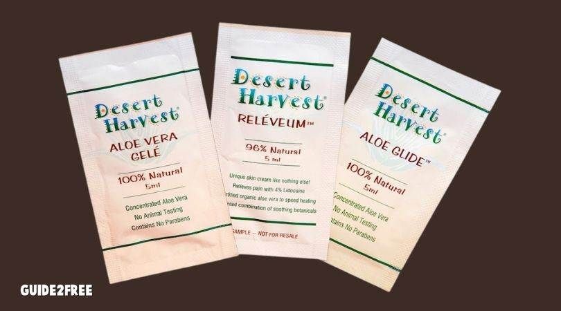 FREE Desert Harvest Aloe Vera Sample 1 FREE Desert Harvest Aloe Vera Sample