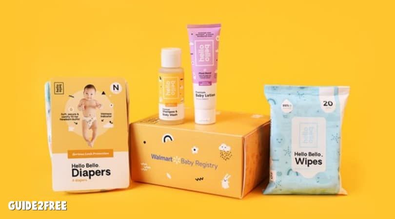 FREE Baby Samples Box from Walmart 1 FREE Baby Samples Box from Walmart