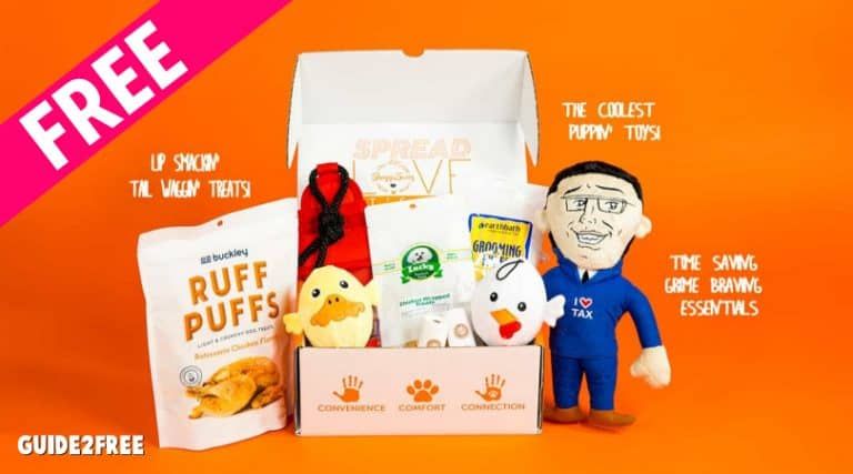FREE Box of Dog Toys and Treats 1 FREE Box of Dog Toys and Treats