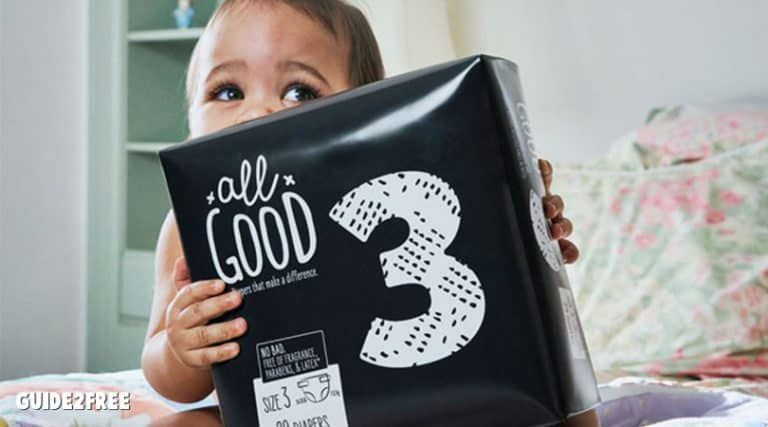 FREE All Good Diaper Sample 1 FREE All Good Diaper Sample
