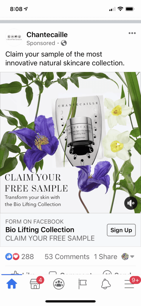 FREE Chantecaille Skincare Sample 1 Chantecaille Skincare Sample