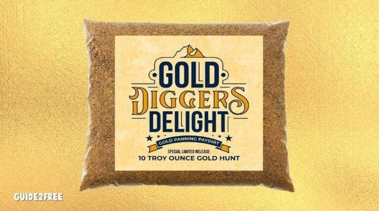 FREE Gold Diggers Delight Paydirt Sample 1 FREE Gold Diggers Delight Paydirt Sample