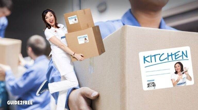 FREE Progressive Moving Box Labels 1 FREE Progressive Moving Box Labels