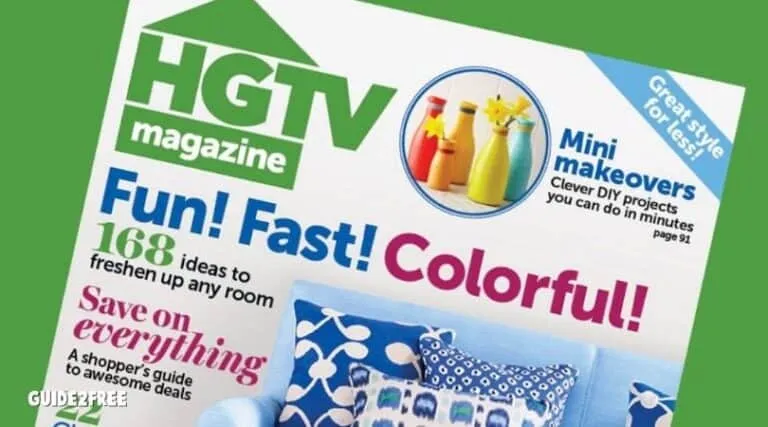 FREE Subscription to HGTV Magazine 1 FREE Subscription to HGTV Magazine