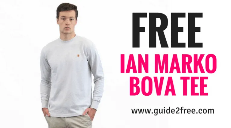 FREE Ian Marko Bova Tee 1 FREE Ian Marko Bova Tee
