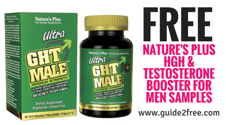 FREE Nature's Plus HGH & Testosterone Booster for Men Samples 1 FREE Nature's Plus HGH & Testosterone Booster for Men Samples