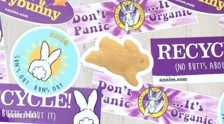FREE Bunny Sticker from Annie's 1 FREE Bunny Sticker from Annie's