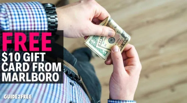 FREE $10 Amazon Gift Card from Marlboro 1 FREE $10 Amazon Gift Card from Marlboro