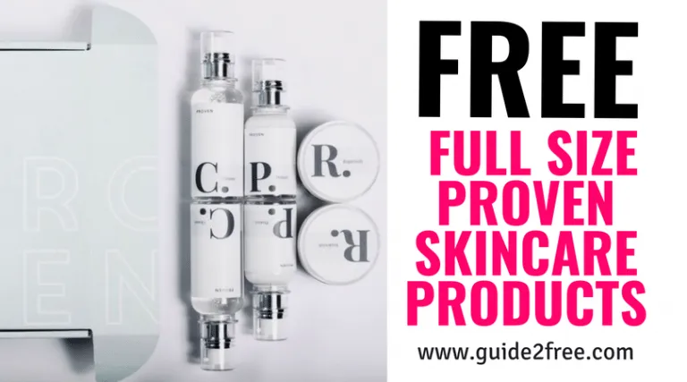 FREE Full Size Proven Skincare Products 1 FREE Full Size Proven Skincare Products