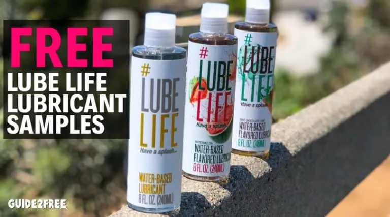 FREE Lube Life Flavored Lubricant Samples 1 FREE Lube Life Flavored Lubricant Samples