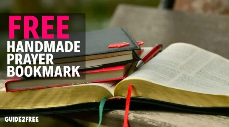 FREE Handmade Refugee Prayer Bookmark 1 FREE Handmade Refugee Prayer Bookmark