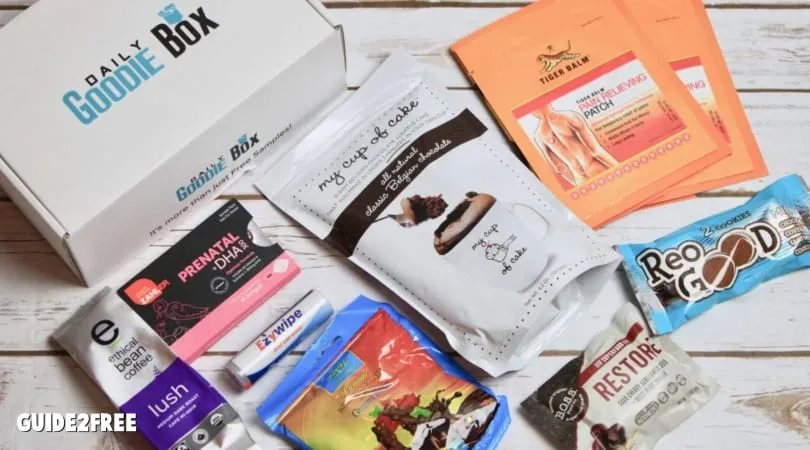 FREE Box of Samples from Daily Goodie Box 1 FREE Box of Samples from Daily Goodie Box