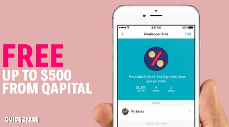 FREE $20 Cash from Qapital 1 FREE $20 Cash from Qapital