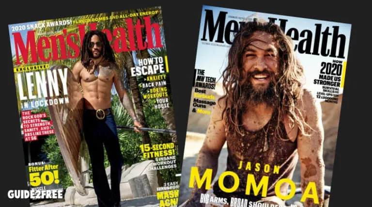 FREE Men's Health Subscription