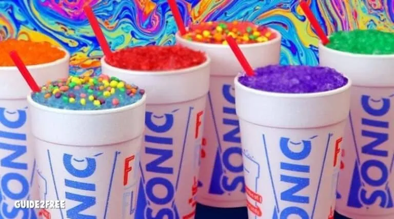 FREE Slush at Sonic 1 FREE Slush at Sonic