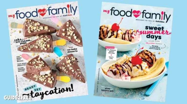 FREE My Food and Family Magazine Subscription 1 FREE My Food and Family Magazine Subscription