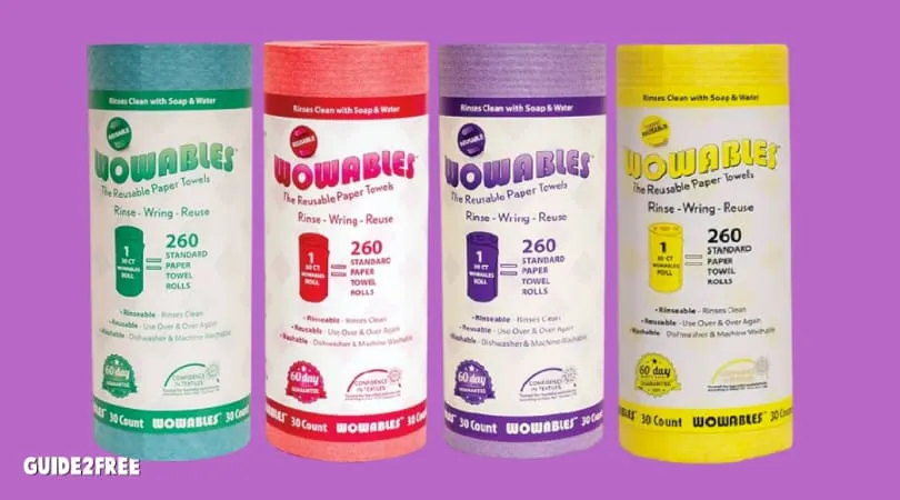 FREE Wowables Paper Towel Sample 1 FREE Wowables Paper Towel Sample