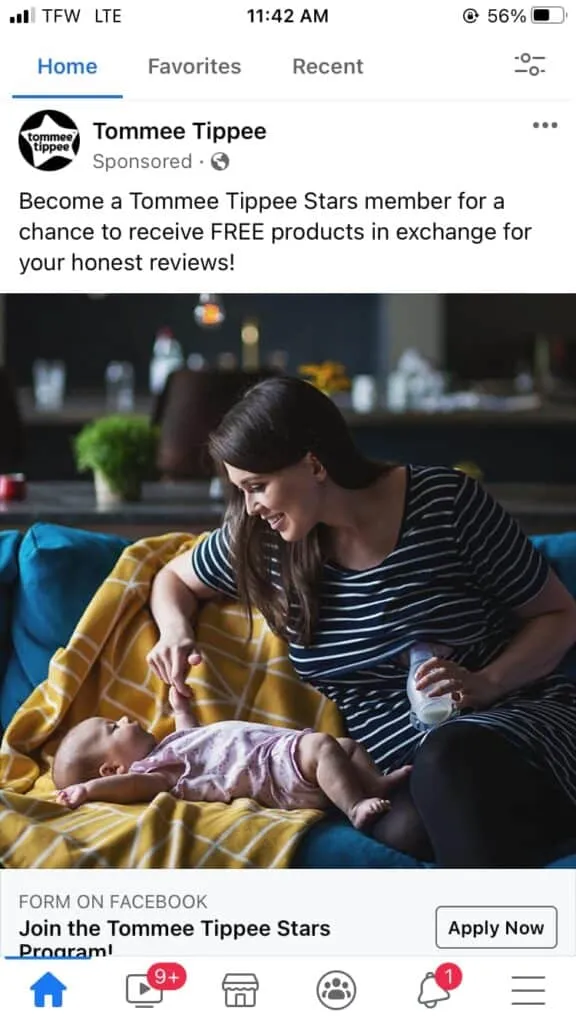 FREE Tommee Tippee Products 2 FREE Tommee Tippee Products