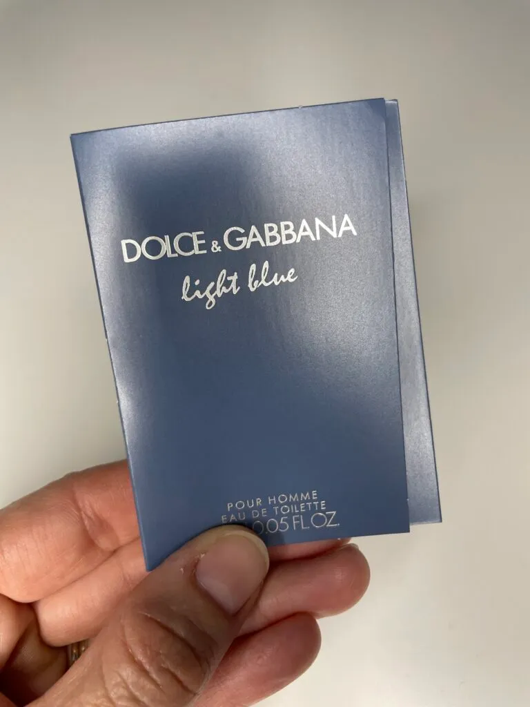 FREE Dolce & Gabbana Light Blue Perfume Sample 2 FREE Dolce & Gabbana Light Blue Perfume Sample
