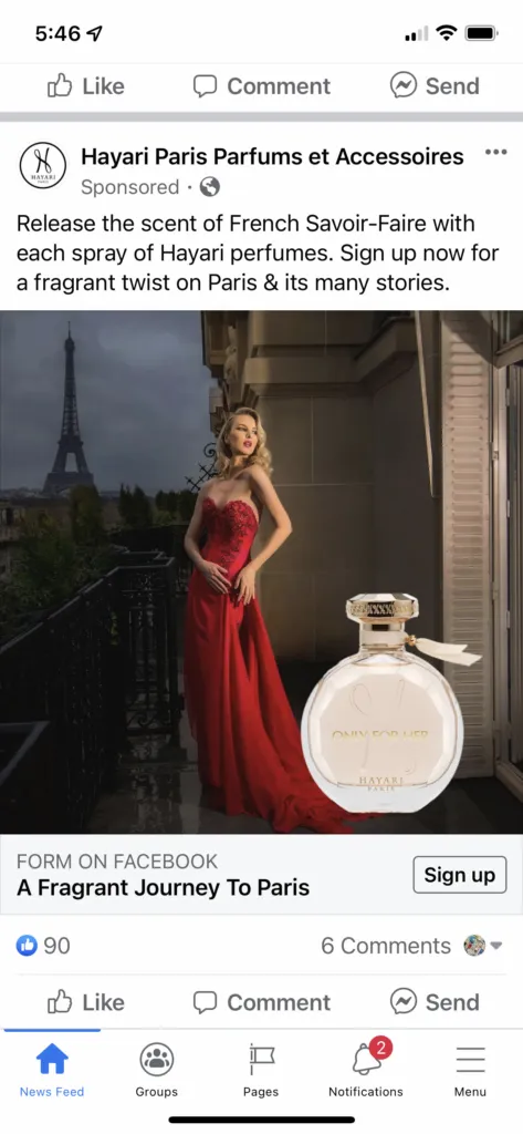 FREE Hayari Perfume Samples 1 FREE Hayari Perfume Samples