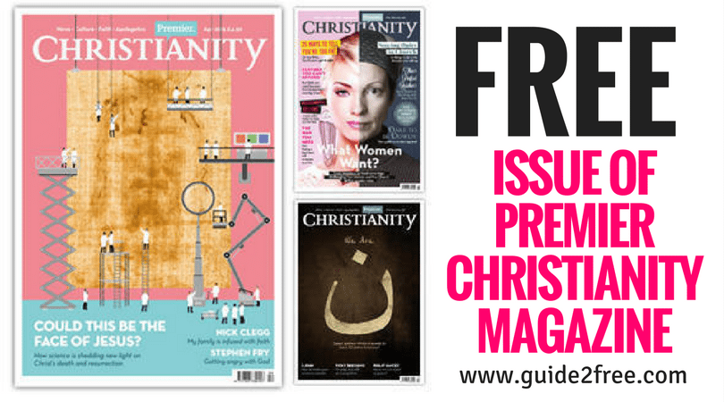 FREE Issue of Premier Christianity Magazine 1 FREE ISSUE OF PREMIER CHRISTIANITY MAGAZINE