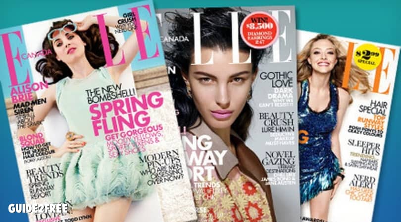 FREE ELLE Magazine Subscription 1 free elle magazine
