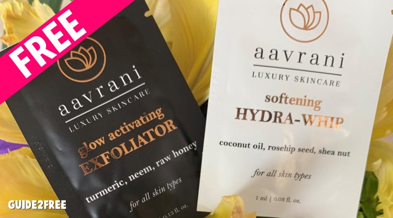 FREE Aavrani Skincare Samples 1 FREE Aavrani Skincare Samples