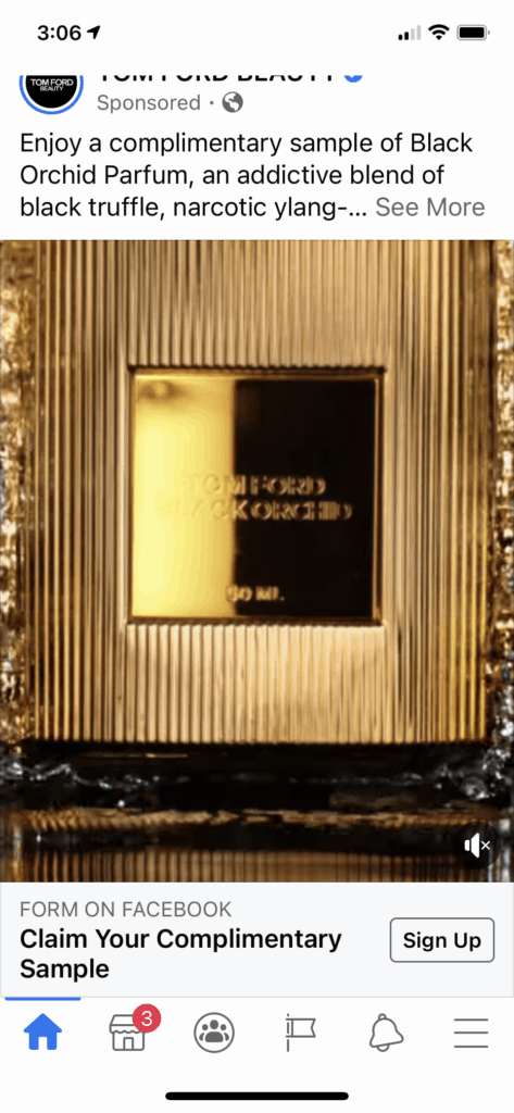 FREE Tom Ford Black Orchid Fragrance Sample 2 FREE Tom Ford Black Orchid Fragrance Sample