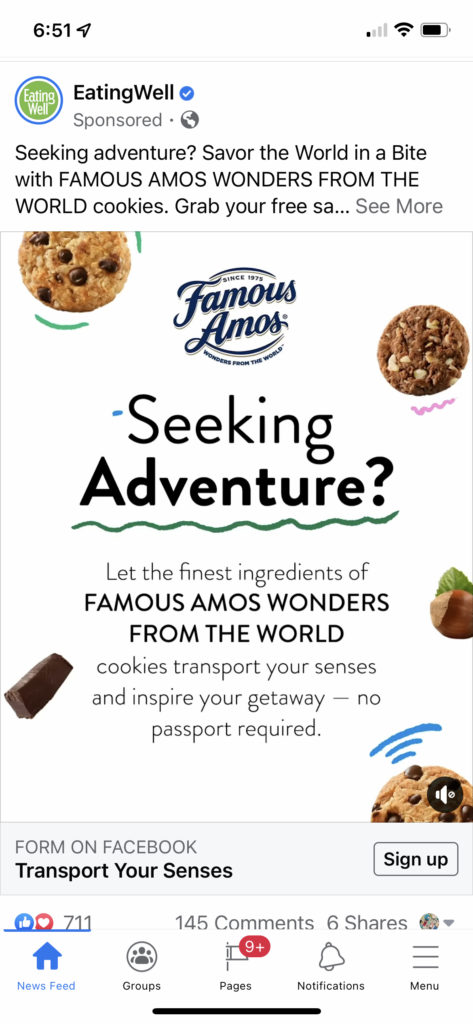 FREE Famous Amos Cookies Sample 2 FREE Famous Amos Cookies Sample