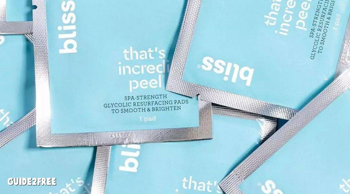 FREE Bliss That's Incredi-Peel Pads 1 FREE Bliss That's Incredi-Peel Pads
