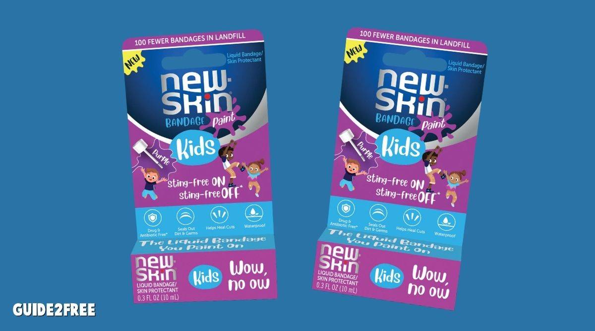 FREE New Skin Kids Liquid Bandage Paint Sample 1 FREE New Skin Kids Liquid Bandage Paint Sample