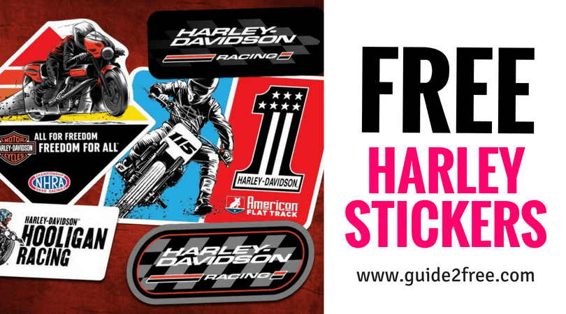 FREE Harley Davidson Stickers