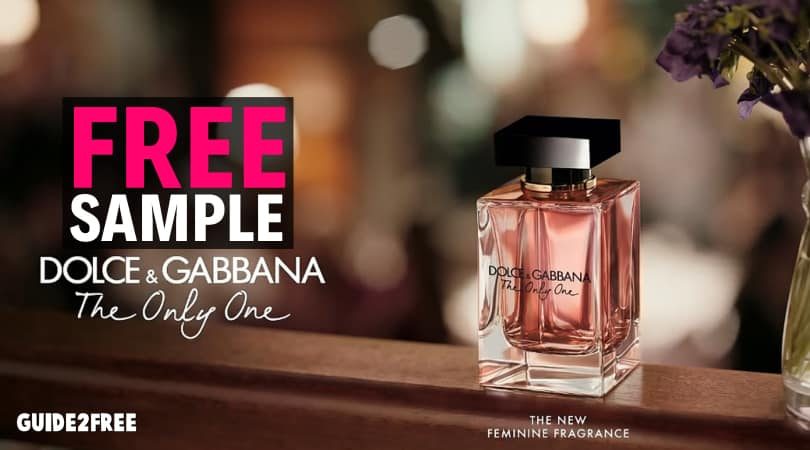 FREE Dolce & Gabbana Perfume Sample