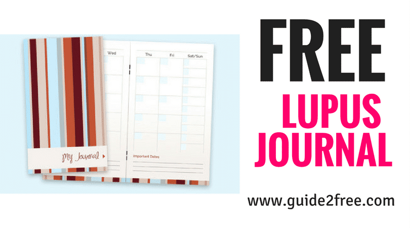 FREE Customizable Lupus Journal