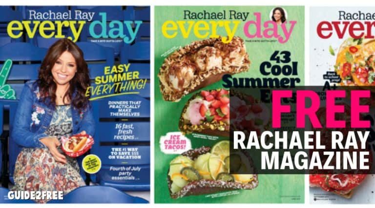FREE Everyday with Rachael Ray Magazine Subscription