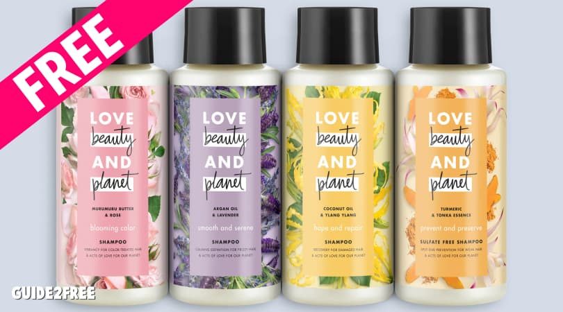 FREE Love, Beauty, & Planet Products